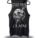 STAKE YOUR CLAIM ROAD RASH TANK TOP