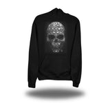SKULL PILE BLACK HOODIE