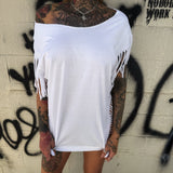 ROAD RASH BEACH VIBES WHITE TEE