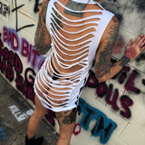 ROAD RASH BEACH VIBES WHITE TANK TOP