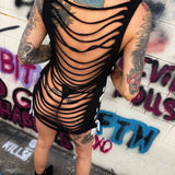 ROAD RASH BEACH VIBES BLACK TANK TOP