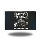 TWO WHEELS FLAG