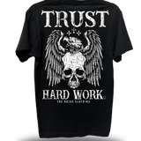 TRUST HARD WORK - BLACK CLASSIC TEE