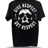 GIVE RESPECT - BLACK CLASSIC TEE