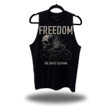 FREEDOM CLASSIC BLACK TANK TOP