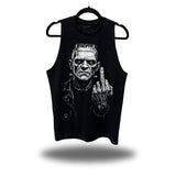 FU FRANKENSTEIN CLASSIC BLACK TANK TOP