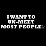 UN-MEET DECAL