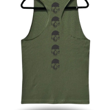 NO FUCKS STRINGER TANK TOP*MILITARY GREEN*