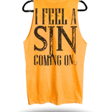 COMING ON TANK TOP*YELLOW*