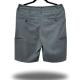 FLEX FITTED CUT OFF GREY SHORTS