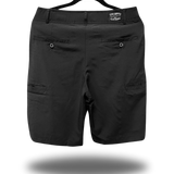 HYBRID FLEX BLACK SHORTS