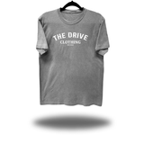 BUILT ME OVERSIZE PRINT VINTAGE TEE *GREY*