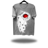 SILENT SLASHER OVERSIZE PRINT VINTAGE TEE *GREY*
