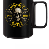 VINTAGE SKULL MUG