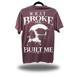BUILT ME OVERSIZE PRINT VINTAGE TEE *VINEYARD*