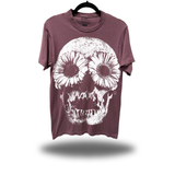 DEAD DAISIES OVERSIZE PRINT VINTAGE TEE *VINEYARD*