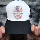 DRIVEN COMPANY WHITE & BLACK BASEBALL HAT