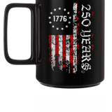 250 YEARS STRONG COFFEE MUG