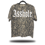 ASSHOLE OVERSIZE RATTLESNAKE TEE