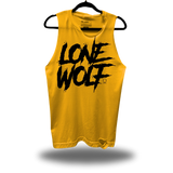 LONE WOLF YELLOW ROAD RASH TANK TOP