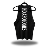 NO APOLOGIES STRINGER TANK TOP