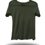 ROAD RASH RAW EDGE MILITARY GREEN TEE
