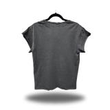 VAMPIRE ROAD RASH MUSCLE FADED BLACK OVERSIZED TEE