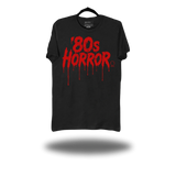 80'S HORROR BLACK CLASSIC TEE