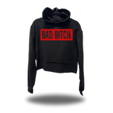 BAD BITCH CROP HOODIE