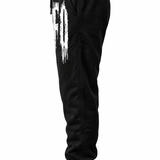FAFO GRUNGE FRONT BLACK JOGGER
