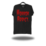 HORROR ADDICT BLACK CLASSIC TEE