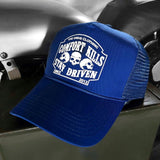 COMFORT 2.0 CURVED BILL BLUE HAT - The Drive Clothing