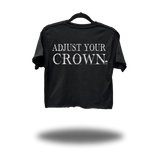 ADJUST GOLD CROWN CROP TOP