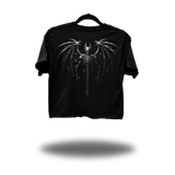 GOTHIC SKELETON CROP TOP