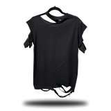 LOVE DON'T PAY ROAD RASH SLASHED SLEEVES TEE