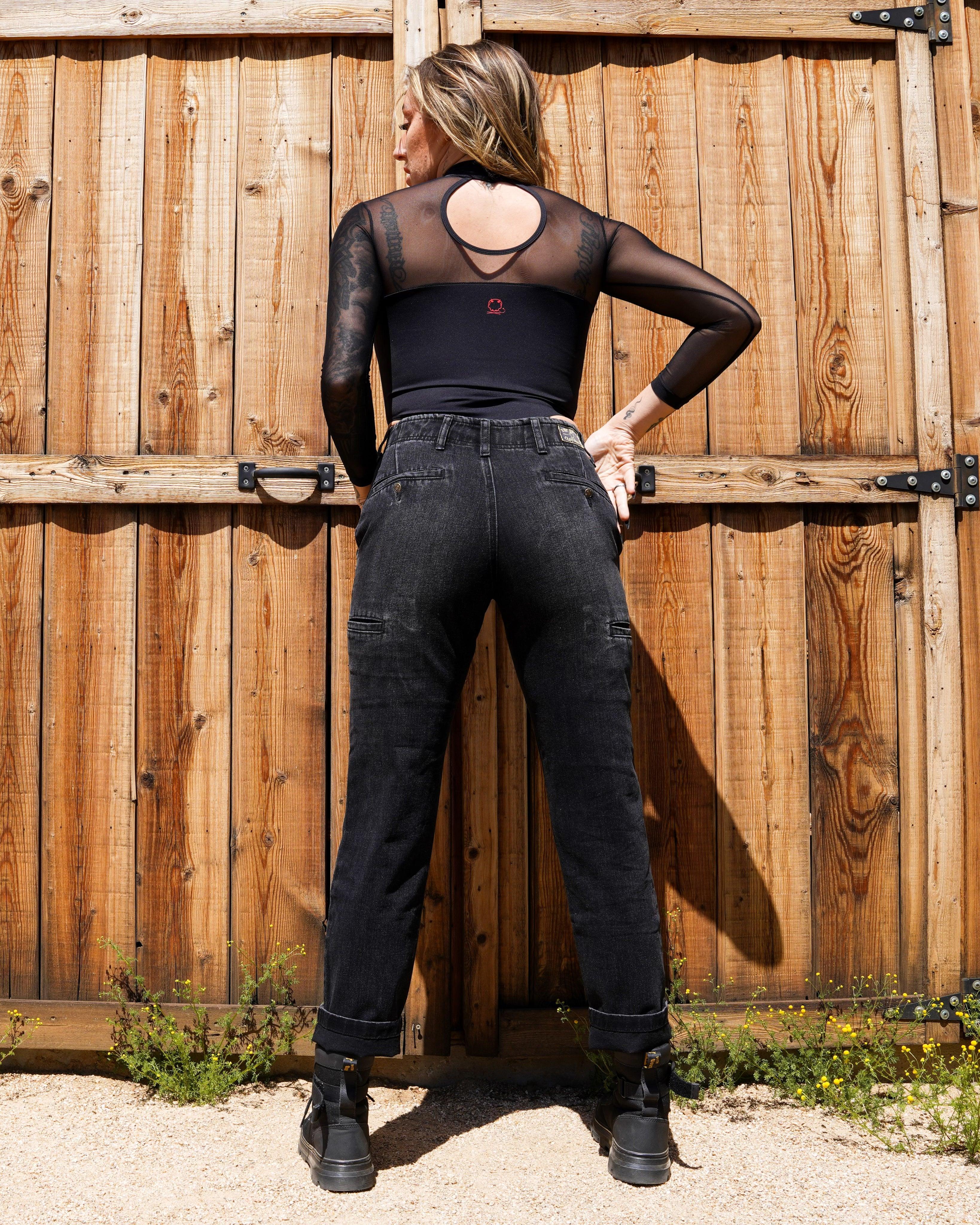 DDD BLACK MESH BODYSUIT - The Drive Clothing
