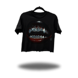 DIAMOND TEETH CROP TOP