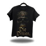 DIE DRIVEN BLACK ROAD RASH OVERSIZED TEE