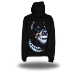 DOG IN ME OVERSIZE BACK PRINT BLACK HOODIE