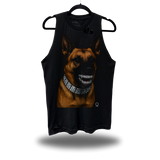GERMAN SHEPHERD ROAD RASH TANK TOP