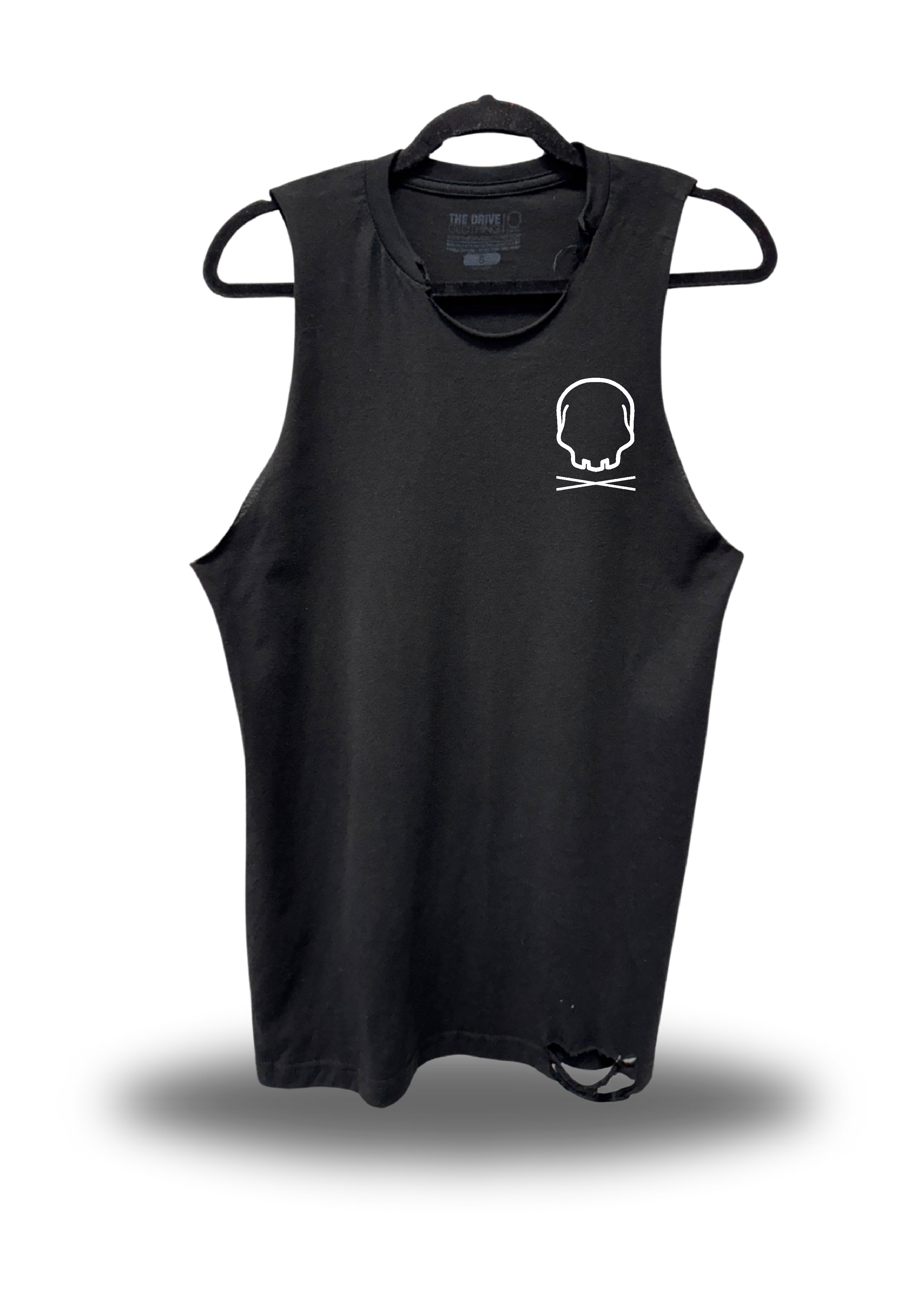 NOBODY CARES - ROAD RASH BLACK TANK TOP