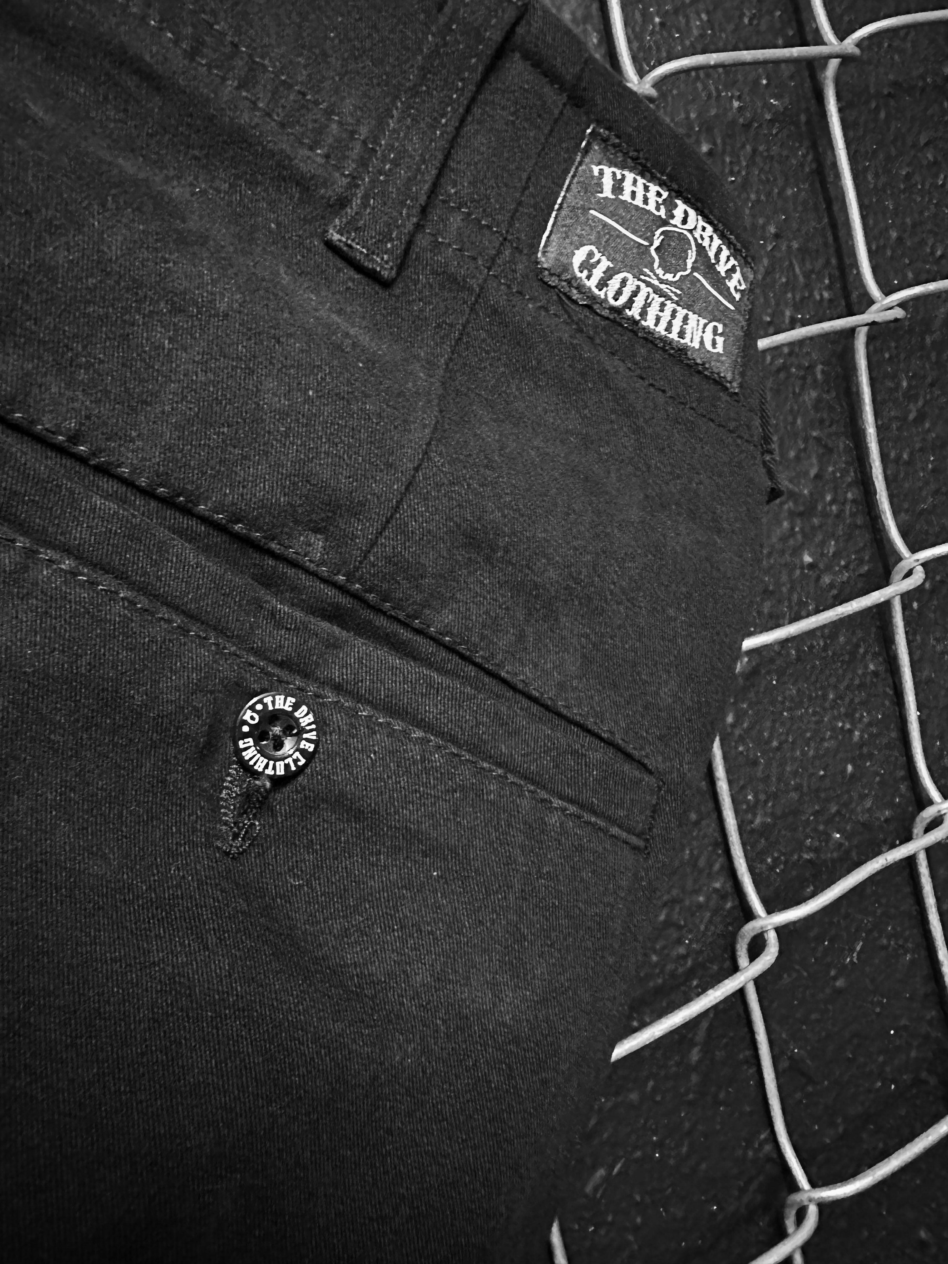 DRIVEN FLEX BLACK SHORTS - The Drive Clothing