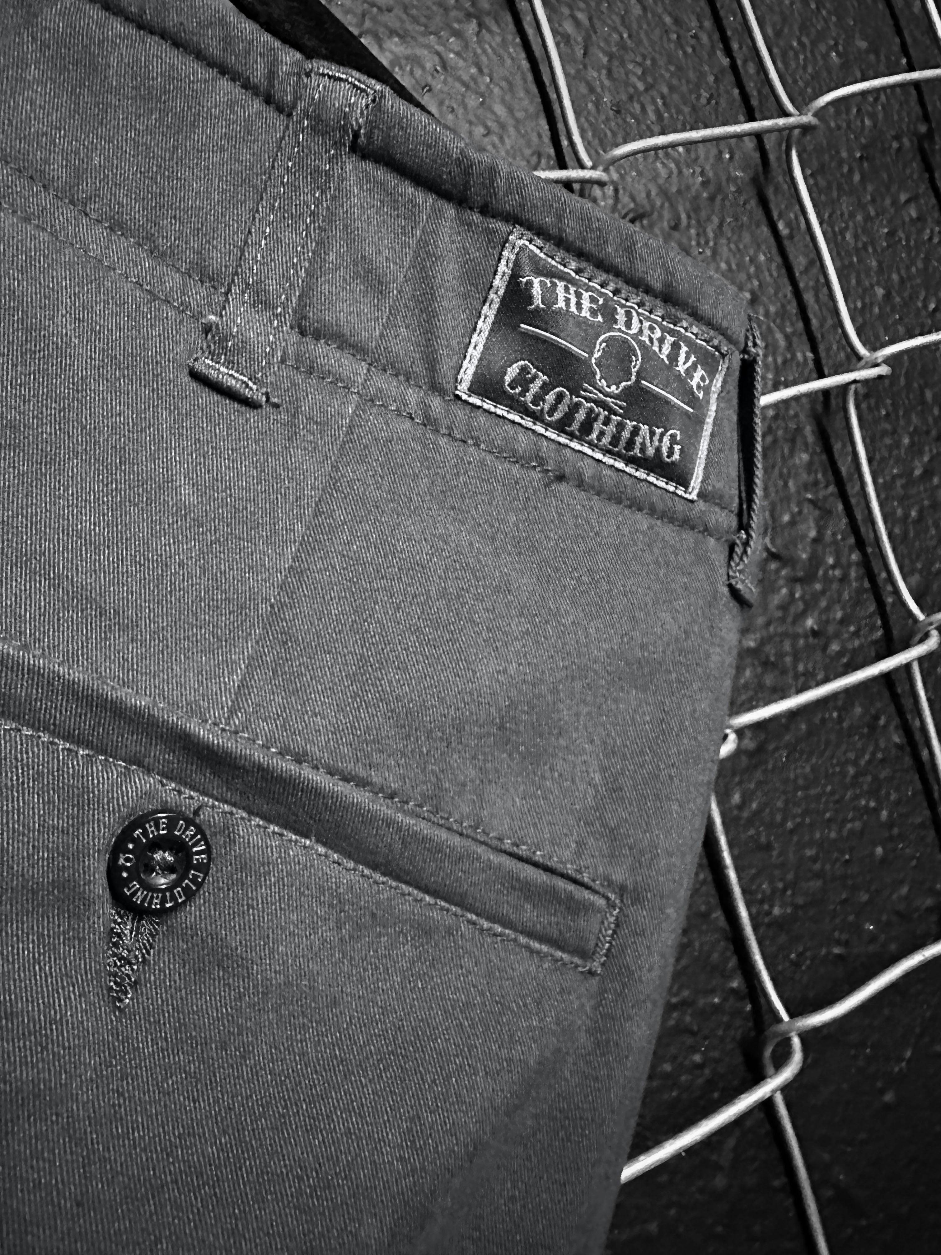 DRIVEN FLEX SMOKE GREY PANTS - The Drive Clothing