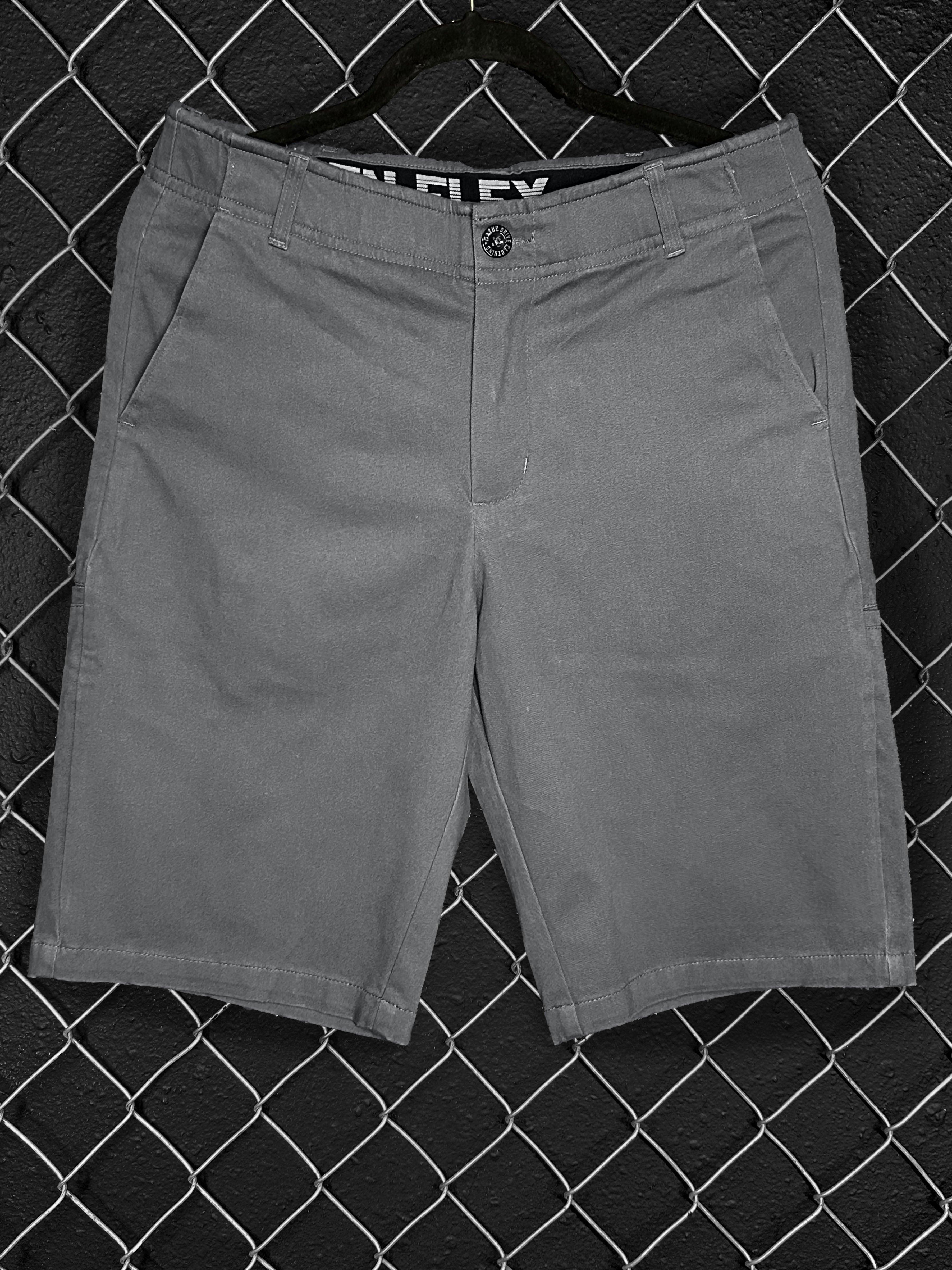 DRIVEN FLEX SMOKE GREY SHORTS - The Drive Clothing