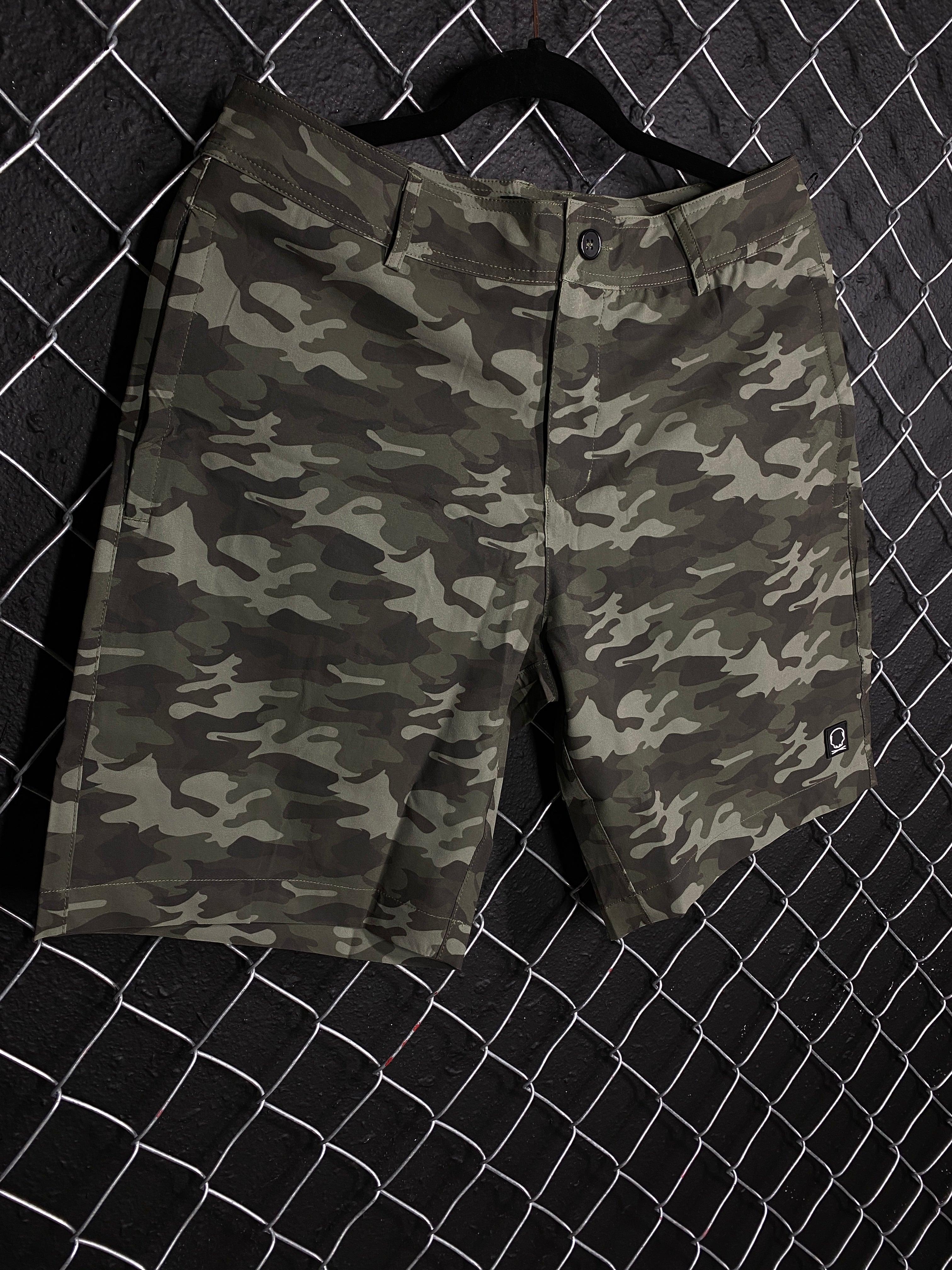 DRIVEN LIFESTYLE CAMO SHORTS - The Drive Clothing