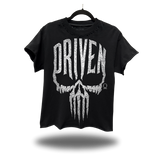 DRIVEN SKULL BLACK ROAD RASH OVERSIZED TEE