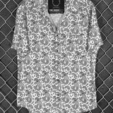 ESSENTIAL PAISLEY WHITE BUTTON UP - The Drive Clothing