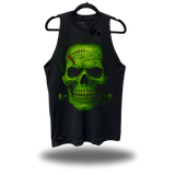 FRANKENSTEIN ROAD RASH BLACK TANK TOP
