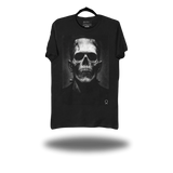FRANKENSTEIN SKULL BLACK CLASSIC TEE
