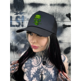 FRANKENSTEIN CURVED BILL BLACK HAT